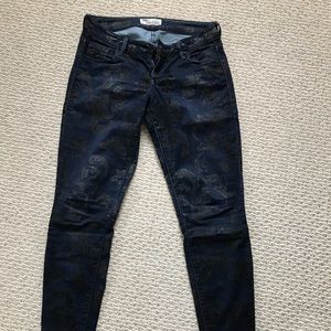 Old Navy jeans with print